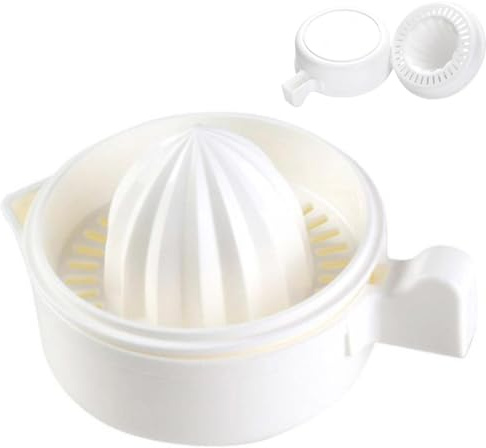 Manual Citrus Squeezer – Handheld Juice Pressing Kitchen Utensil, Sturdy Fruit Crushing Gadget | Palm Operated Orange Lime Squeezer Tool, Grapefruit Pomegranate Citrus Presser Implement