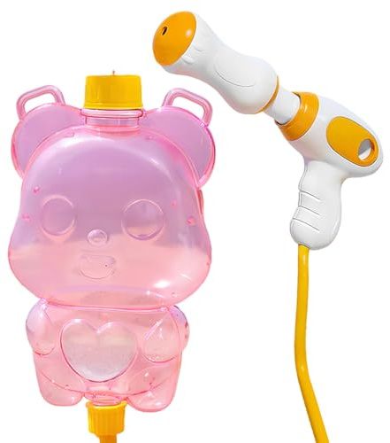 Water Spray Toy, Pull Out Swimming Squirter, 8 Inch Pool Toy with Material, Backpack Water Toys, Spray Figure with Fun Design, Aqua Play Girls Preschoolers