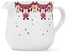 Bjørn Wiinblad 53017 Guirlande Sauce boat red 50 cl Soßenkanne, Porzellan