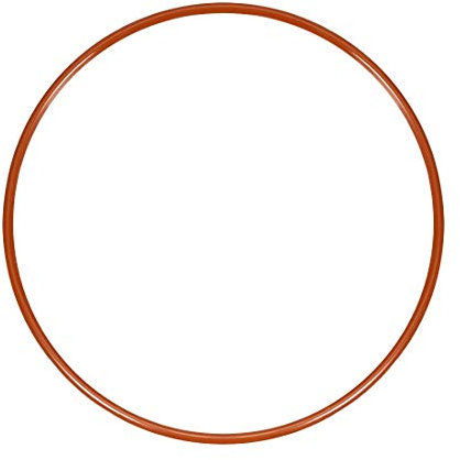 O-Ring Silikon OD 95mm DI90,2mm Breite 2,4mm VMQ Dichtung rot