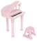 ODS 45005 Barbie, pianoforte a coda con sgabello e tanti accessori, Rosa