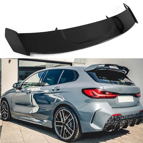 GOYMFK Aile de becquet de Toit de fenêtre de Coffre arrière de Voiture Noir Brillant pour BMW série 1 F40 M135i 128ti 118d 2019-2023 Accessoires extérieurs de carrosserie