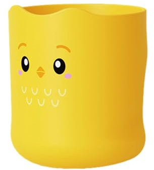 Gobelet de rinçage buccal pour - 300 ml - Porte-dentifrice - Gobelet de salle de bain avec motif de dessin animé - Adorable support et gobelet de salle de bain - Gobelet incassable pour brosse