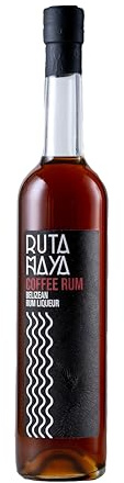 Ruta Maya Coffee Rum 70cl 36% ABV | Infused with High Altitude Arabica Coffee Beans | Buttery Smooth Finish | Caribbean Belizean Dark Rum Spirit for Cocktails, Espresso Martini & Gifts