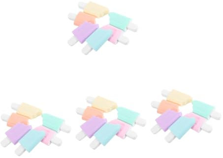 SEWACC 24stücke Hochlighter Eiscreme-form Niedliche Cartoon-marker Für Schule Büro Und Kreatives Arbeiten Wasserbasierte Tinte Ergonomisches Design Für Notizen Und Zeichnungen