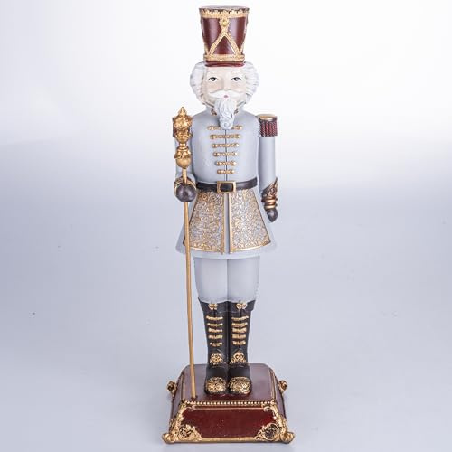 Villa d'Este Home Tivoli Soldat Casse-Noisette en polyrésine H. 42 cm, Nutcracker