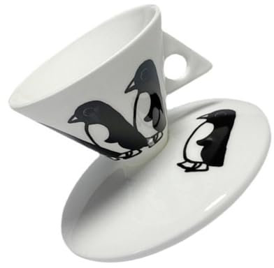 ABOOFAN Coffee Cup and Saucer Ceramic Espresso Mug Cups Afternoon Tea Dish for Home Use