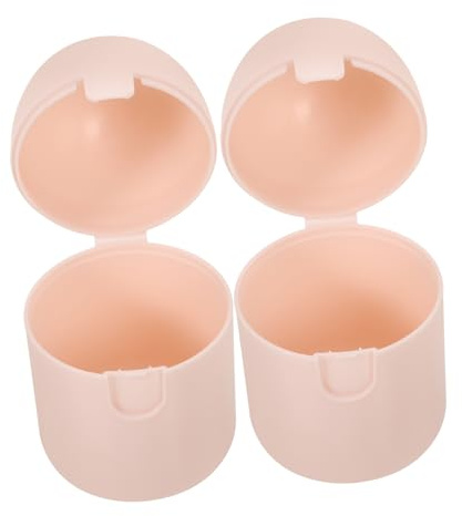 DEARMAMY Scatola Porta Coppette Mestruali per Viaggio e Uso Quotidiano Design Compatto e Portatile 2 Pezzi in Plastica Pp