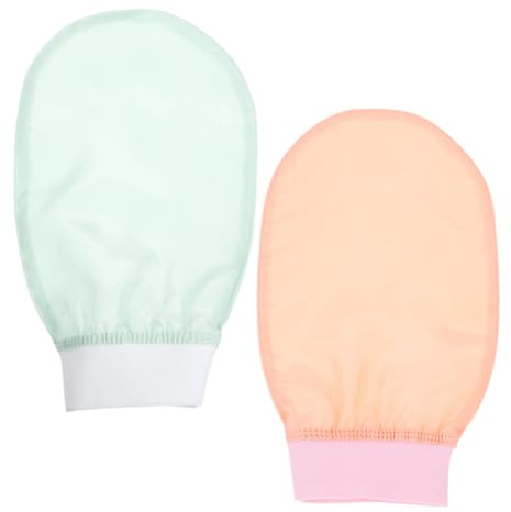 OATIPHO Guantes Exfoliantes Para Baño Exfoliante De Espalda y Manos Guante Para Spa y Hogar