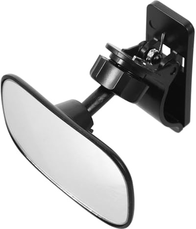 TOBBOMEY Car Backseat Mirror with Secure Clamp Clear Wide Angle Interior Viewing Mirror for Rear Monitoring Easy Installation for Any Vehicle Promotes Safe Driving and Peace of Mind