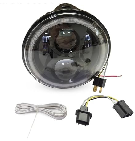 Faro motociclo Per Kawasaki Per Vulcan VN 900 1500 1600 1700 2000 Proiettore Personalizzato 7 Pollici Faro LED Per Moto Luce Di Distanza Faro Di Rifacimento