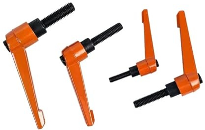 1 pieza M4 M5 M6 M8 M10, palanca de sujeción for maquinaria, tornillos manija ajustables, perno bloqueo, perilla rosca macho externa (tornillo M12x32, pieza)(Screw M6X40 1PC)