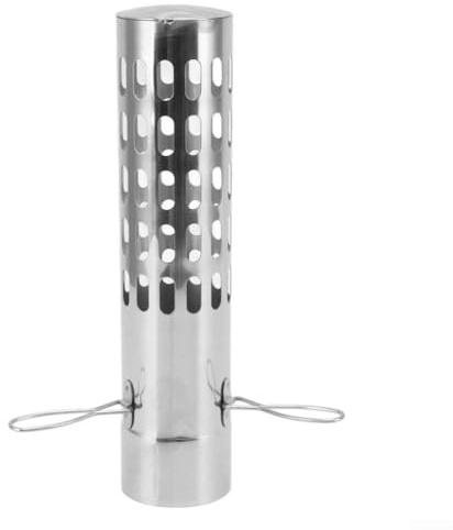 Spark-Resistant Stainless Steel Smoke Tube Chimney Cap For Wood-Burning Stove Fireplace For Camping Outdoor Indoor Use