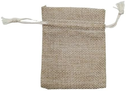 PADGCNOR Presentpåsar av bomull och linne, presentpåsar av sidenband, bomull, linnesäck, jutepåse, dragsko, muslin, bandband, godis (bomullsrep, 13 x 18 cm)