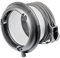 Pixapro 15cm Converter Adapter Ring Photography Lighting Studio Video Camera Photoshoot Portable Light Filming Kit Photography Accessories Bowens S-Type to Compatible with Profoto