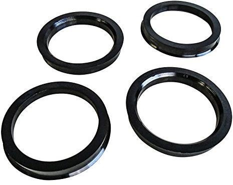 MYBA-S 4X Zentrierringe Durchmesser: Aussen 70 mm + Innen 57,1 mm