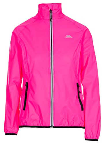 Trespass Womens Waterproof Packaway Jacket Beaming in Sandstone - Size 16
