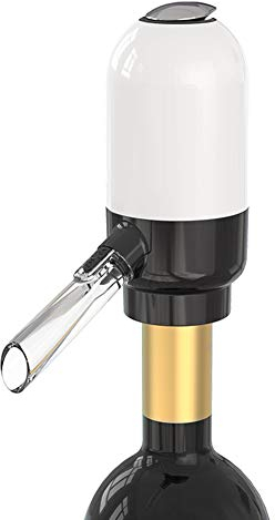 MNSSRN-XJQ Decanter, Decanter Elettrico per Vino Rosso con Un Solo Pulsante, Batteria a Secco, Dispenser per Vino Rosso elettronico, Decanter Portatile per casa e Ufficio