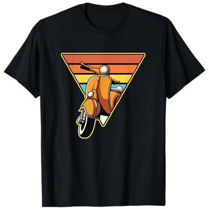 Retro Scooter Bike Motorbike Scoot - Vintage Moped T-Shirt