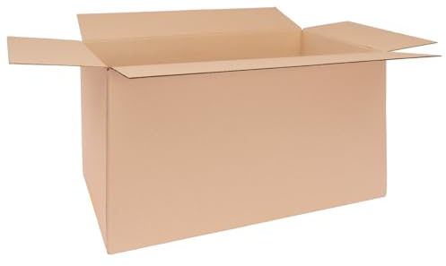 verpacking Faltkartons 650 x 350 x 370 mm KK 129 Braun [Größe und Stückzahl wählbar] 1-wellig große Kartons 25 Stück