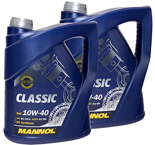 Motoröl Motor Öl MANNOL Classic 10W-40 API SN/CH-4 2 X 5 Liter