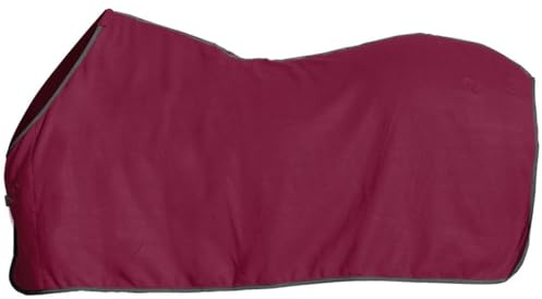 Abschwitzdecke für Pferde (Granatapfel, 155cm)