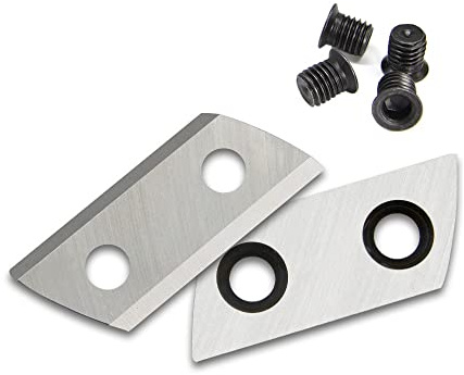 Generico LITAO-XIE, 1 Paio di Lama di Taglio Cippatrice Trituratore da Giardino di Ricambio per Einhell GH-KS 2440 HMH-E 2440 per CJ601E Strumenti di Ricambio