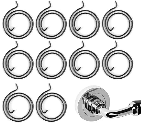 Arco Lot de 10 ressorts de rechange pour poignées de porte : conçus pour tous les types de manivelles, ressorts internes de 1,8 tour