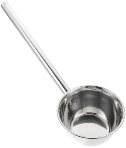 Zerodeko Heimwerkzeuge 1stk Erweiterte Wasserschaufel Löffel Waschen Garten Gießkanne Edelstahl Wasserkelle Für Badewasserschaufel Bad Schöpfkelle Rostfreier Stahl Baby Metall Utensilien