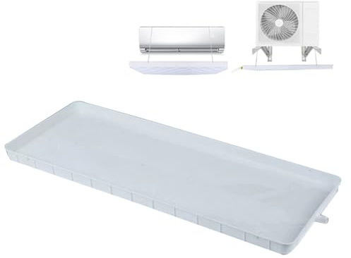 Air Conditioner Drip Pan, Air Conditioner Unit Water Tray PP Tray Water Collector Pad - Perfect for Indoor/Outdoor Split Air Conditioner Heat Pump Systems ( Color : 81.5*33cm/32*13in , Size : 200cm ho