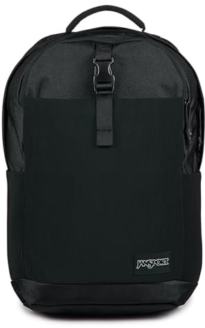 JanSport Journey Pack Sac à dos – Grand compartiment principal, deux poches pour bouteille d'eau, noir, One Size, Sac à dos Journey Pack