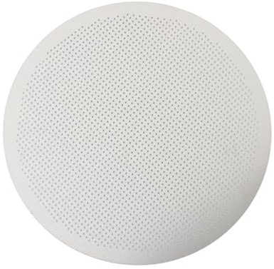 Metal Coffee Filters for AeroPress, Reusable Stainless Steel Coffee Strainer Coffee Maker Filter Mesh Premium Coated Ultra Fine Mesh Disk No-Drip Immersion Better Tasting Etched Model Diameter 61mm