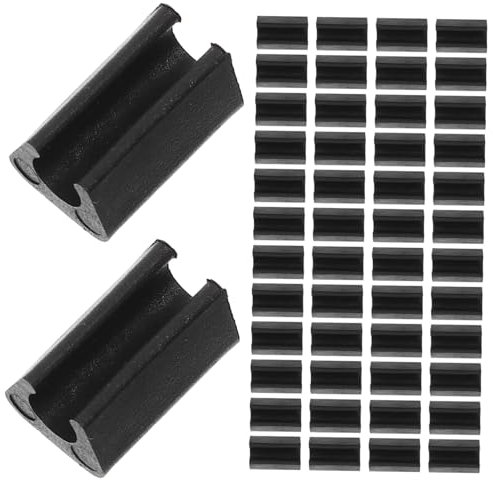 Operitacx 100piezas Tapetes para Mesas y Sillas De Cocina Protectores De Rejilla De Alambre Antideslizantes para De Baldosas Plástico