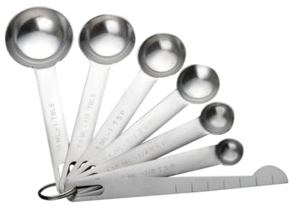 CONGARTENO Cucharas Medidoras De Acero Inoxidable De Varios Herramientas De Cocina Para Polvo Para Hornear y Cocinar El Hogar