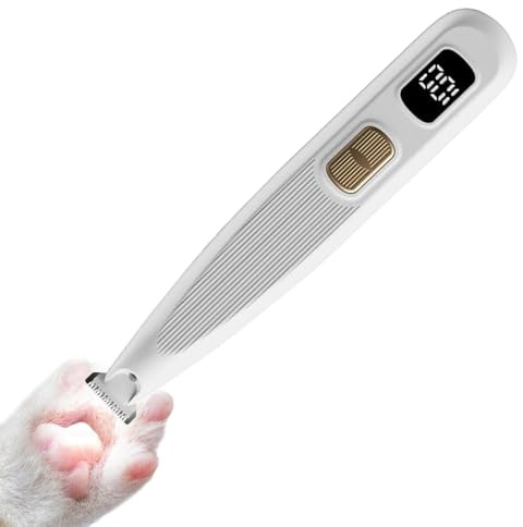 Cortadora de Pelo para Perros Pantalla LCD, 2 velocidades, recargable | Cortapelos para Pelo para Pelo Largo, Corto y , Gato, Cachorro,
