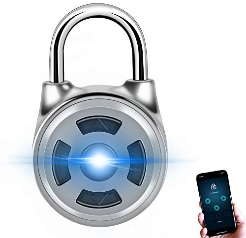 Elektronische Türschloss Smart Keyless Vorhängeschloss Wasserdichte Sicherheit Anti Diebstahl Gepäckschloss Weit verbreitet (#2)