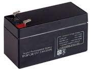 Melchioni Batteria al piombo 12V Cobat Incluso 1.2AH B12V1.2A Resistenza 60ohm