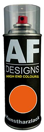Alex Flittner Designs Kunstharz Lackspray Buntlack Spraydose für HAMM ORANGE Baumaschinen