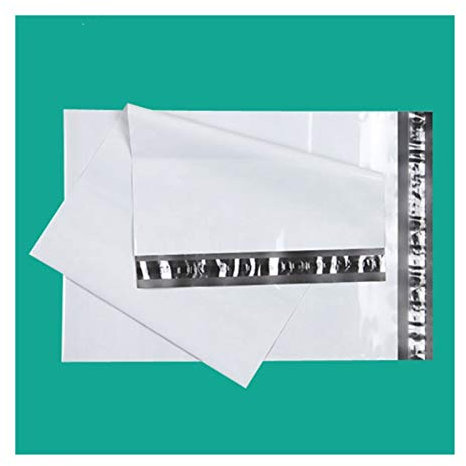 YGLONG Versandbeutel 100 stücke 9x31cm Weiße Kurierbeutel Kurier Umschlag Versandtasche Posttasche Versandbeutel Plastik FüR Kleidung