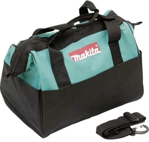 Makita 832074-1 Transporttasche, mit Trageschlaufe und Schultergurt, weite Öffnung, großes Innenfach, viele Außenfächer, 360 x 210 x 300 mm (LxBxH)