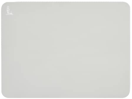 Super Kitchen Non-Stick Silicone Pastry Baking Mat, Table Placemats, Dough Rolling Kneading Mat, Fondant Icing Mat, Art Craft Mat for Epoxy Resin, Heat Resistant Countertop Protector (40×30cm, Gray)