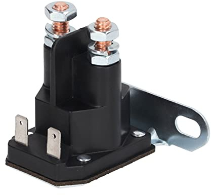 TOPINCN DC 12V Interruttore Relè Solenoide di Avviamento Adatto per MTD 725 04439B Alluminio ABS Rame Trattore da Giardino Heavy Duty Accessori