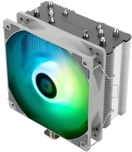 Thermalright Assassin King 120 SE ARGB CPU Luftkühler, AK120 SE ARB, 5 Heatpipes, TL-C12C-S PWM leiser Lüfter CPU Kühler mit S-FDB Lager, für AMD AM4 AM5/Intel 1150/1151/1200/17XX LGA170 0, PC-Kühler