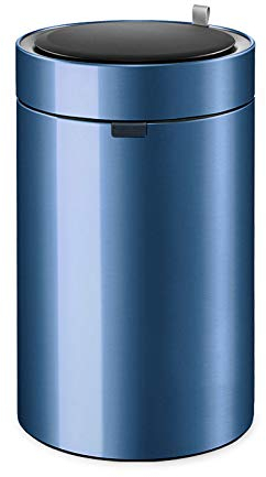 Poubelle Cuisine Les ordures automatiques automatiques en acier inoxydable peuvent ordures ménagères en forme de tambour avec couvercle de la poubelle intelligente créative (4 couleurs), parfaite for