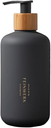 FEINWERK-COLLECTION Dish Wash 350 ml Gel - Geschirrspülmittel - hartnäckige Verschmutzungen - ökologisch nachhaltige Inhaltsstoffe - Spender (OPUS No 20)