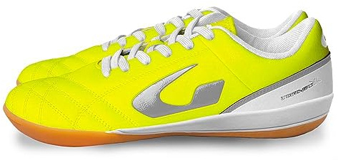 GEMS TFM03-2603 TORNEO X in Unisex, Giallo Fluo/Bianco/Grigio EU 42