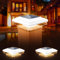 Lámparas de Columna Solar Al Aire Libre Lámparas de Tapa de Columna Solar, LED Ip65 Impermeables Lámpara de Jardín de para Jardines Patios y Bordes de Carreteras