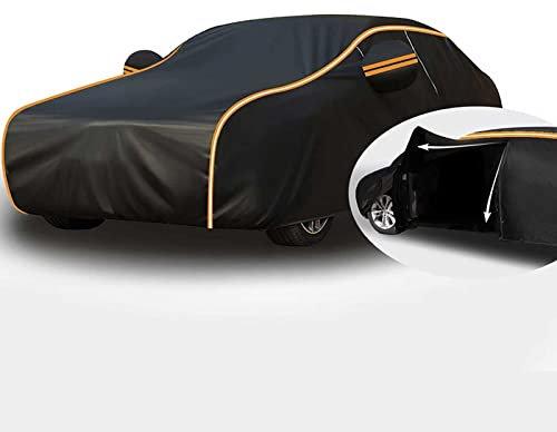 Auto Abdeckplane Wasserdicht FüR Mercedes SLK R170 SLK 320 SLK 280, Autoabdeckung Outdoor, Autogarage Abdeckung, Autoplane Atmungsaktiv, MaßGeschneiderter Autoabdeckung (Color : B, Size : with Cotto