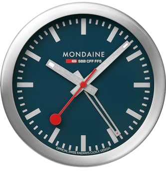 Mondaine Clocks analog Wecker A997.MCAL.46SBV.1