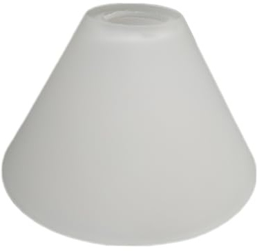 Lampenschirm E14 – Ersatzglas für Trio Stamina Pendelleuchte Glas Ersatzschirm Lampenglas für Pendellampe, Tischlampe, Stehlampe & Deckenfluter konischer Glas Lampenschirm
